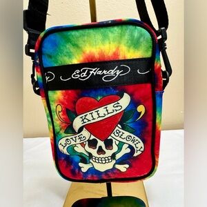 Ed Hardy “Love Kills Slowly” unisex crossbody